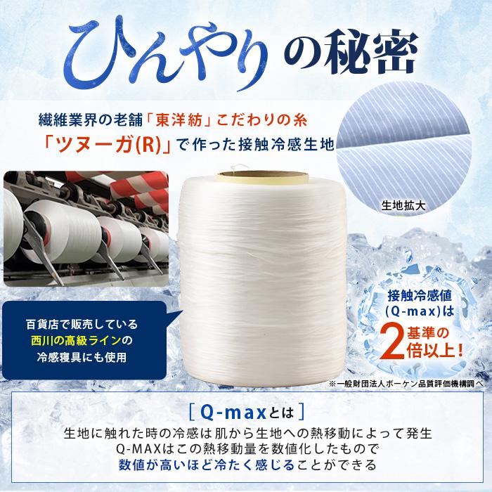 高級テンセル寝具4点セット 涼感・通気性◎ 西川(nishikawa) ひんやり涼感寝具 ドリーミングアイス 5点セット