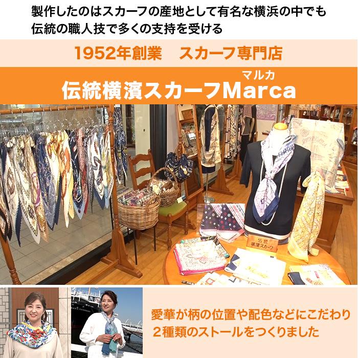 愛華みれプロデュース 横濱ストール じゅん散歩 テレビ朝日 テレ朝通販