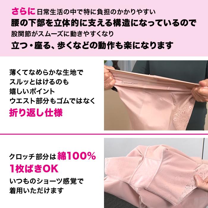 芦屋美整体 お腹すっぽり骨盤スリムショーツ S-3L じゅん散歩 テレ朝