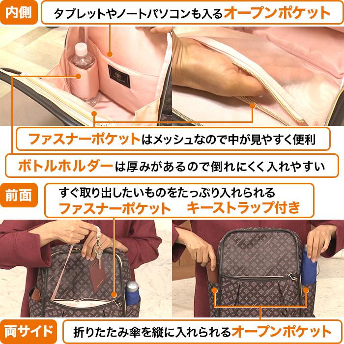 クリスチャン・オリビエ ラウンドスクエアリュック＆ショルダーバッグ2