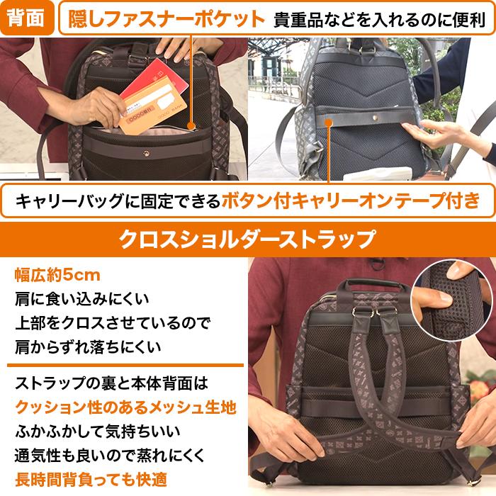 【新品未使用】クリスチャンオリビエ リュック＆ショルダー 2点セット クリスチャン・オリビエ ソフトデザイン リュック＆ショルダーバッグ 2