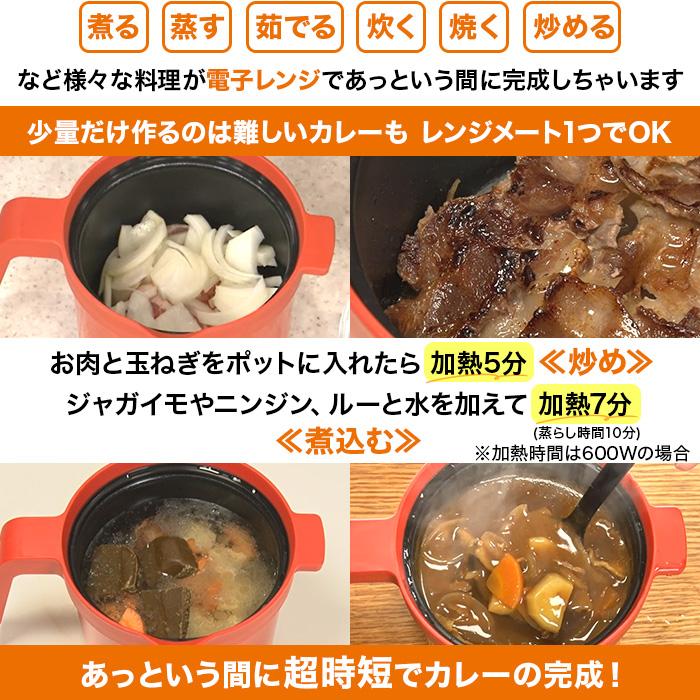 電子レンジ専用調理器具 レンジメート マグポット じゅん散歩 テレビ