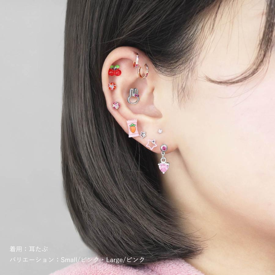 ROQUE（ロキ） ボディピアス 16G ポップ フレーム スター ストレート