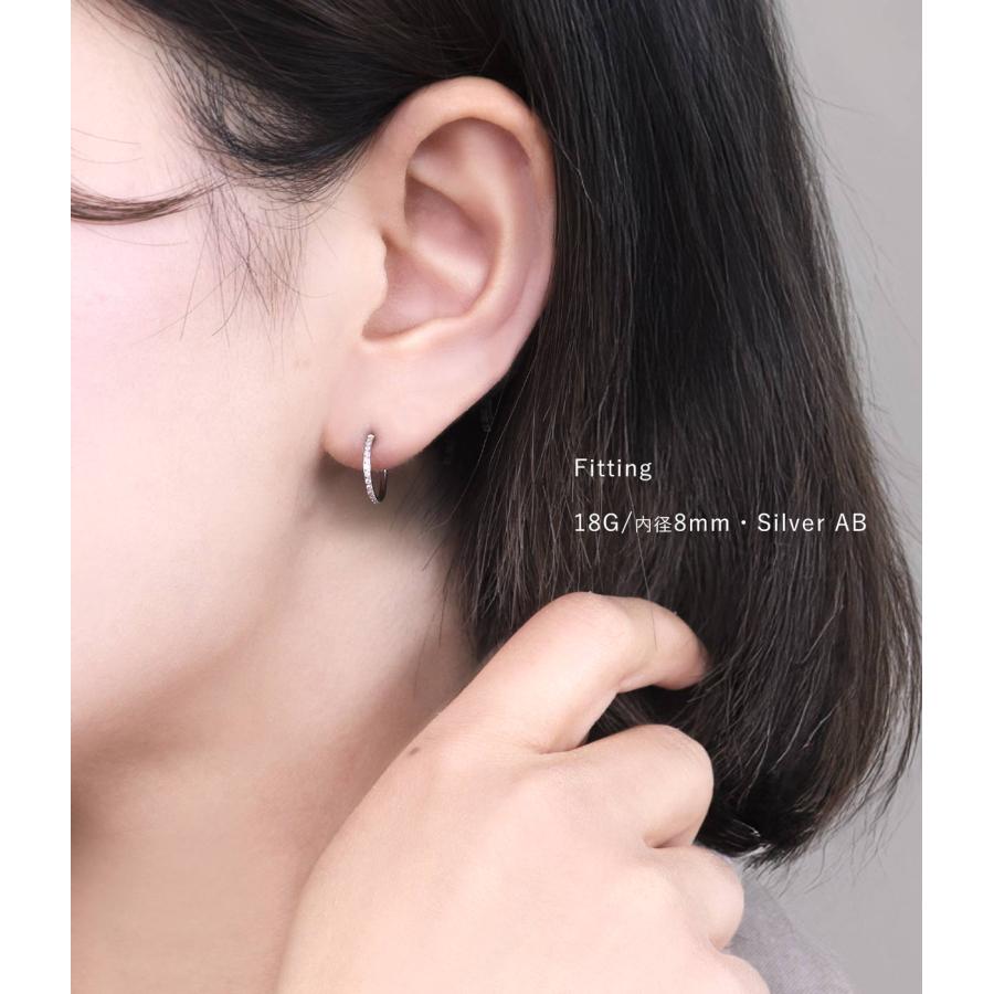 ROQUE（ロキ） (2個セット)(新型)ボディピアス 18G 16G 14G CZ