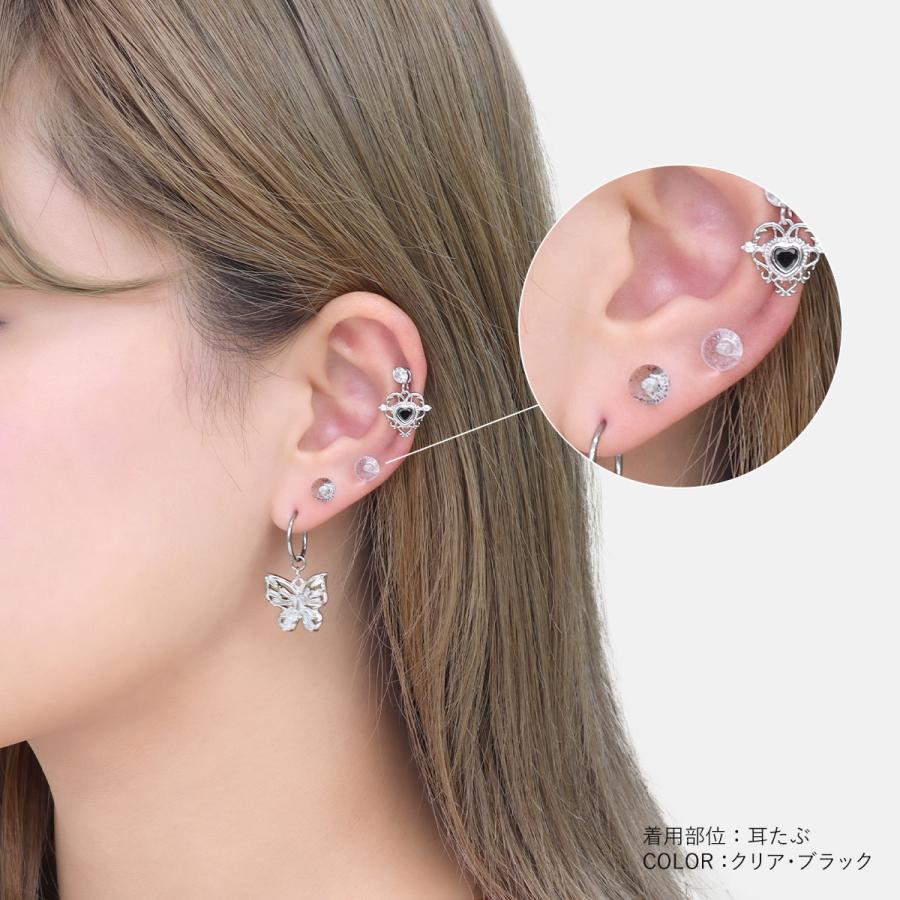 ROQUE（ロキ） ボディピアス 14G アクリル グリッター ストレート