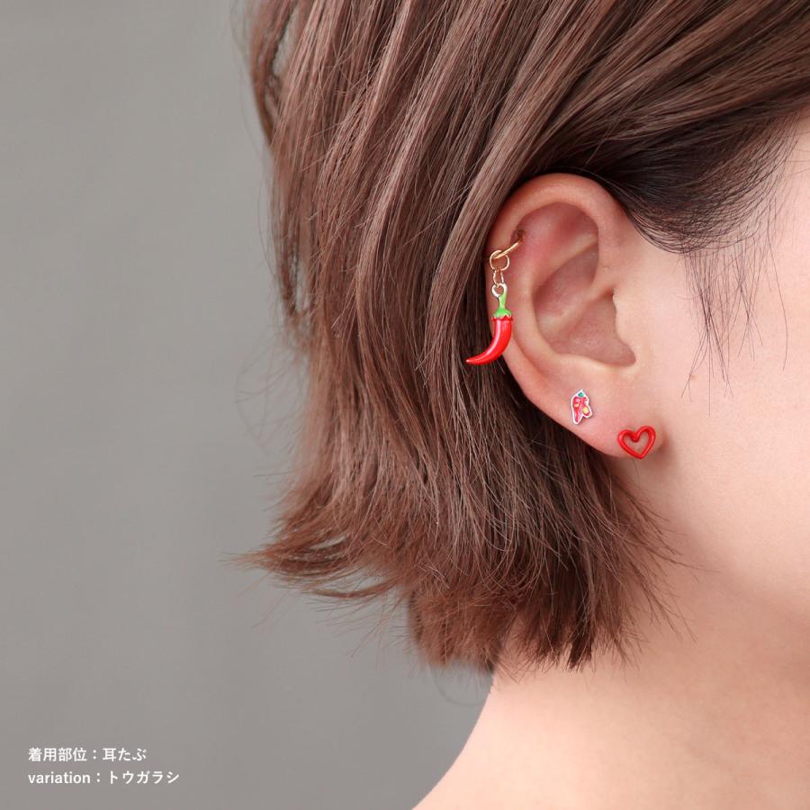 ROQUE（ロキ） ボディピアス 18G えもじ コレクション ストレート