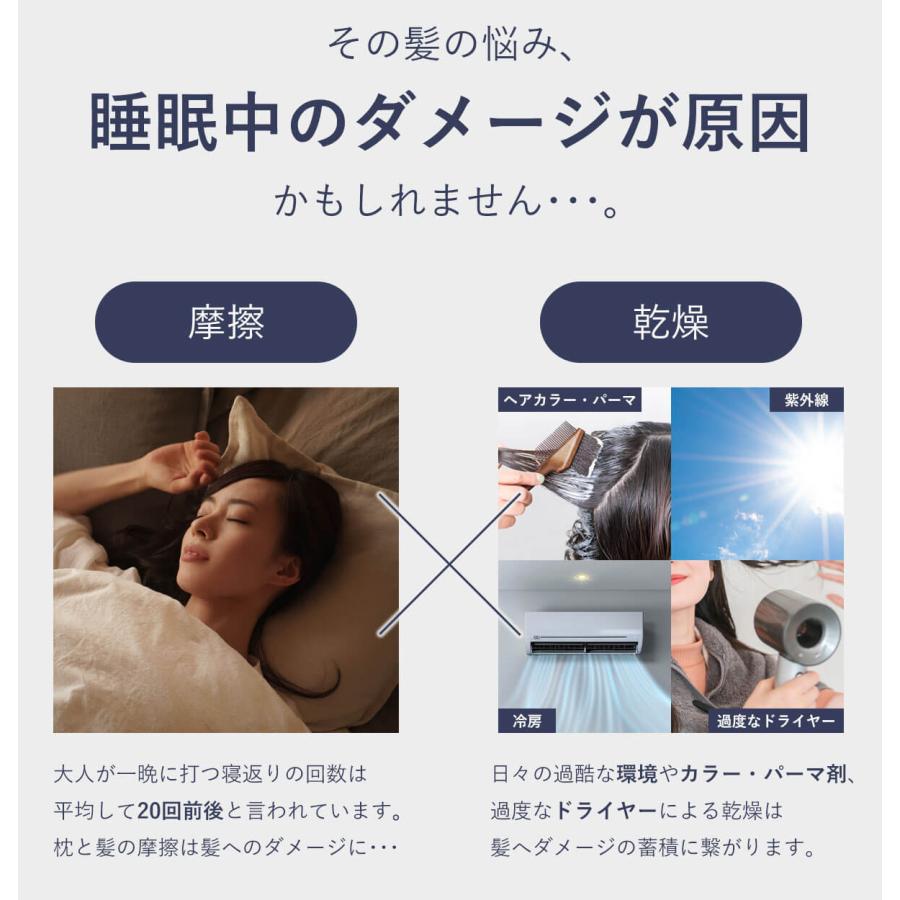 ROQUE（ロキ） (雑誌に掲載されました)シルク ナイトキャップ