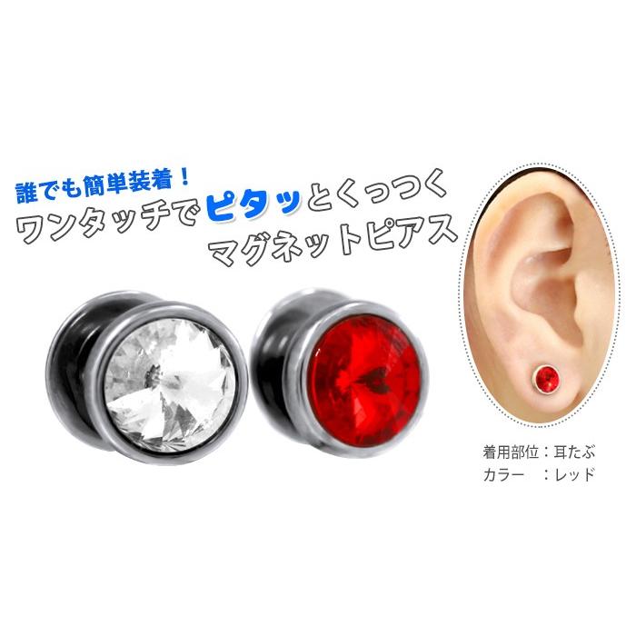 六道骸　10年後　ウイッグ＆リング×4× マグネットピアス ROQUE（ロキ） カラージュエル マグネットピアス(1個売り)(オマケ革命