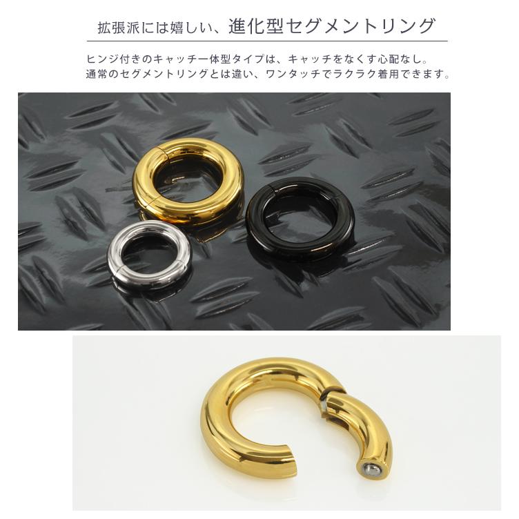 rocoaリンク ROQUE（ロキ） ボディピアス 4G ハイゲージ ワンタッチ セグメント