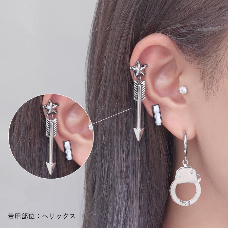ROQUE（ロキ） ボディピアス 16G シューティングスター アロー
