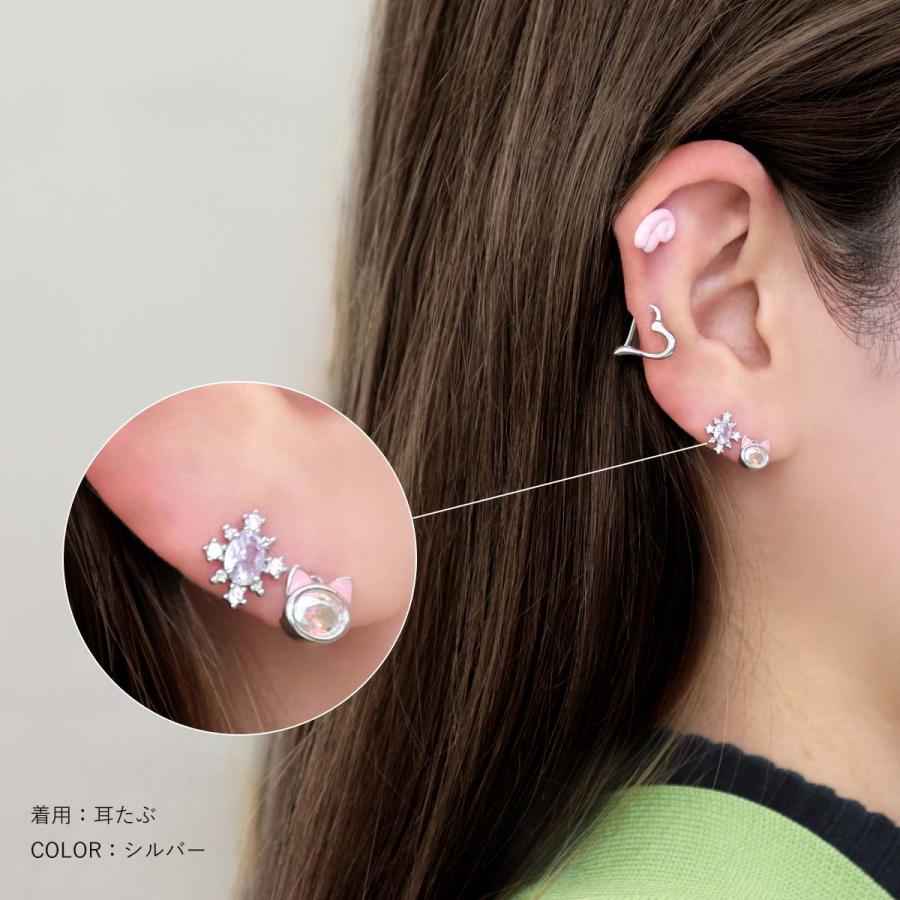 ROQUE（ロキ） ボディピアス 16G パステル ジュエル デザイン