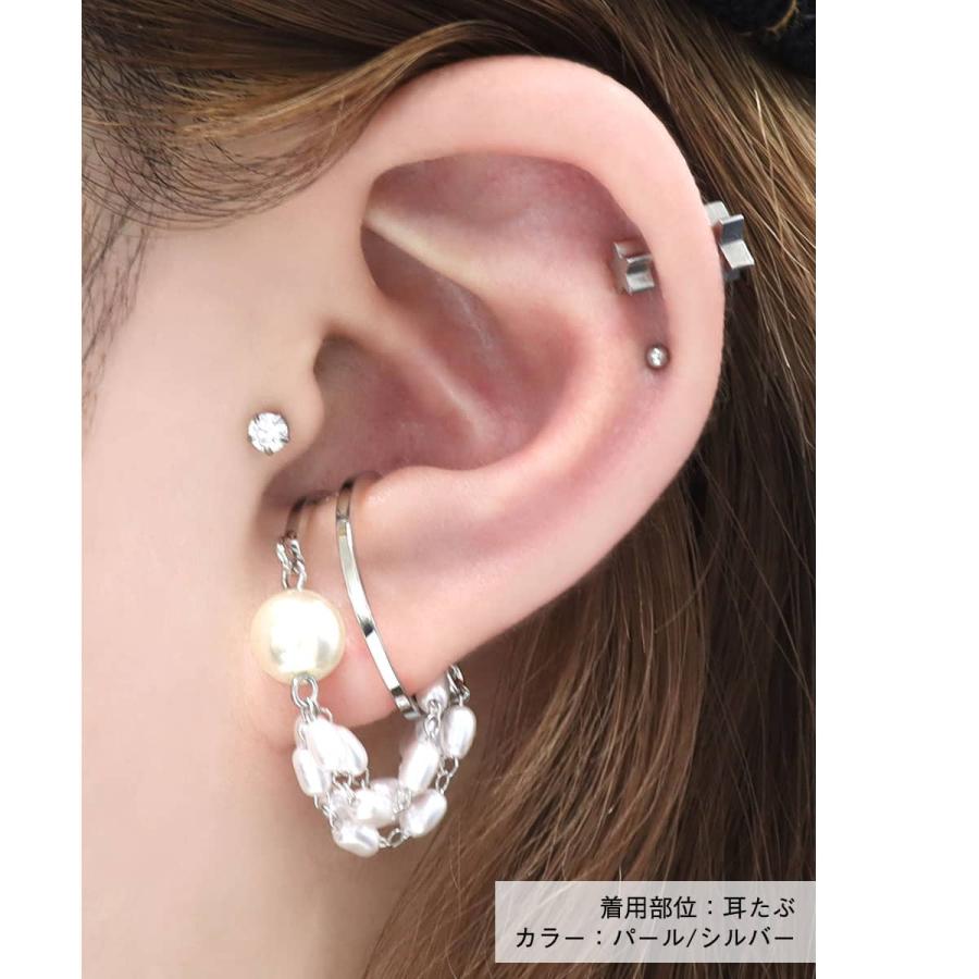 未使用 Sweet Pea パール ピアスカフス イヤカフ K18 YG スペースコンビパールイヤーカフ | Pink Owl Bijou