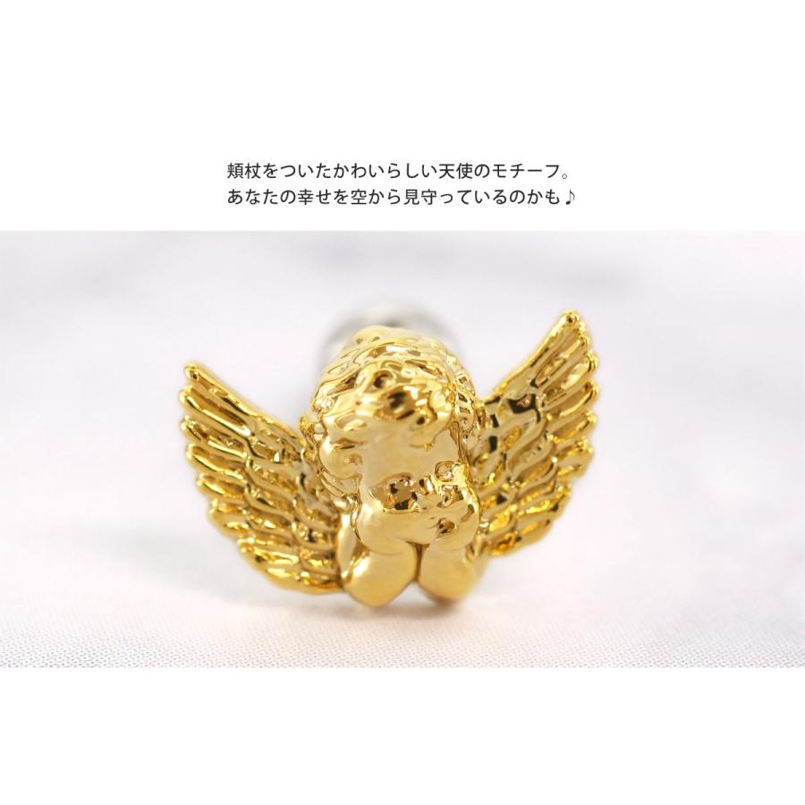 ROQUE（ロキ） ボディピアス 16G ハピネスエンジェル ストレート