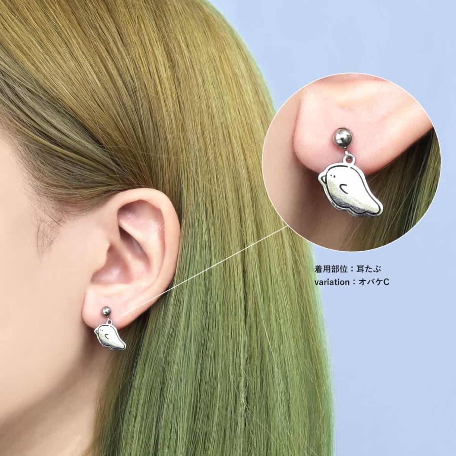 4℃ピアス　未使用　超美品　値下げ‼️ ボディピアス 16G コミカル キャラクター チャーム ストレート