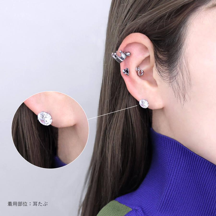 ROQUE（ロキ） ボディピアス 16G シャイニー ビッグビジュー