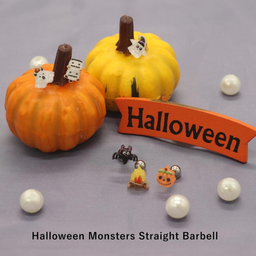ROQUE（ロキ） ボディピアス 16G ハロウィン モンスターズ ストレート