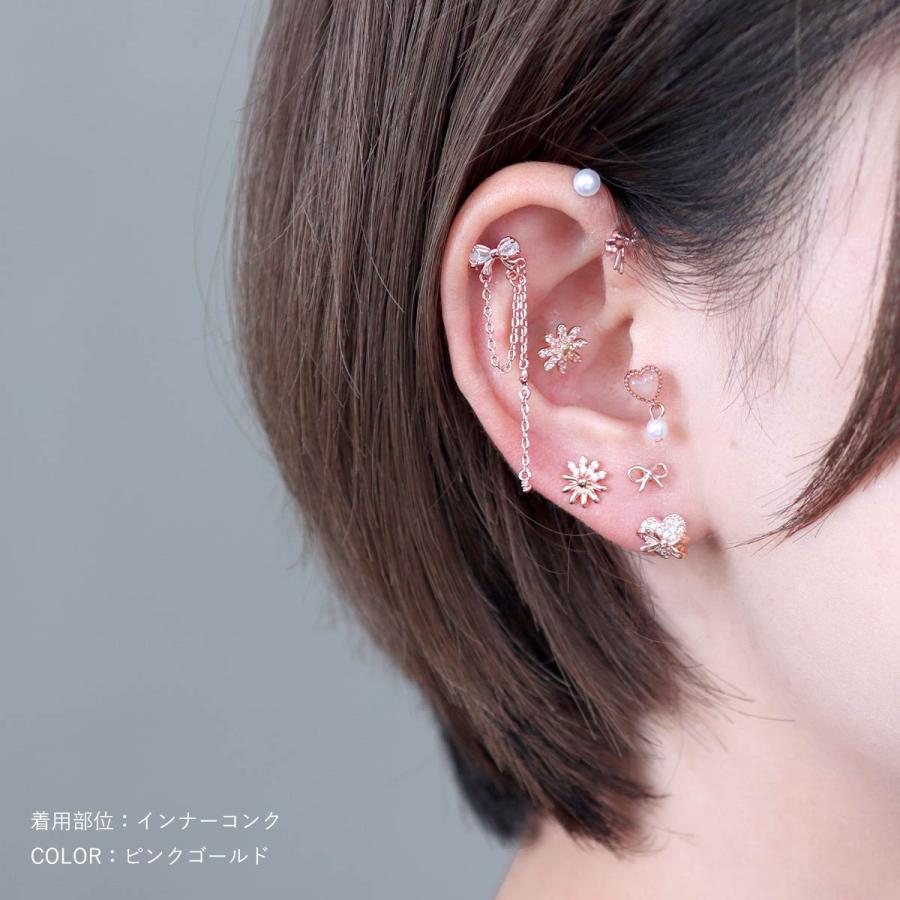 ボディピアス　アトランティス シーホース ROQUE（ロキ） ボディピアス 16G ジュエル コスモス ストレート