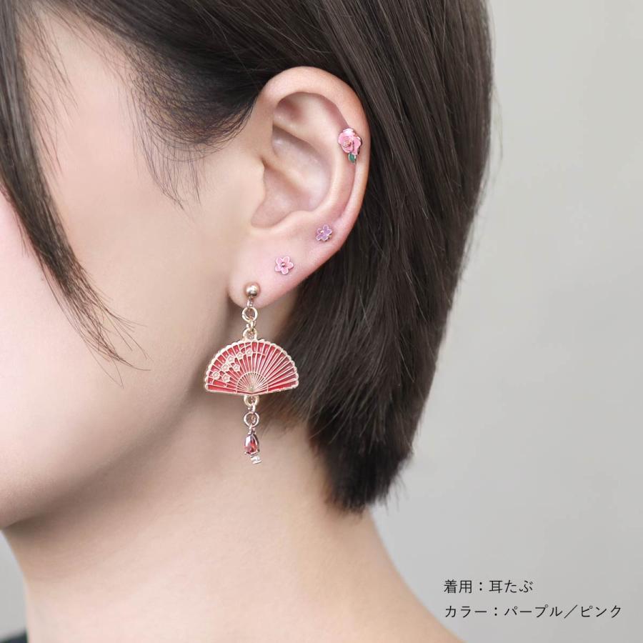 ROQUE（ロキ） ボディピアス 16G ミルキー プチ デイジー ストレート