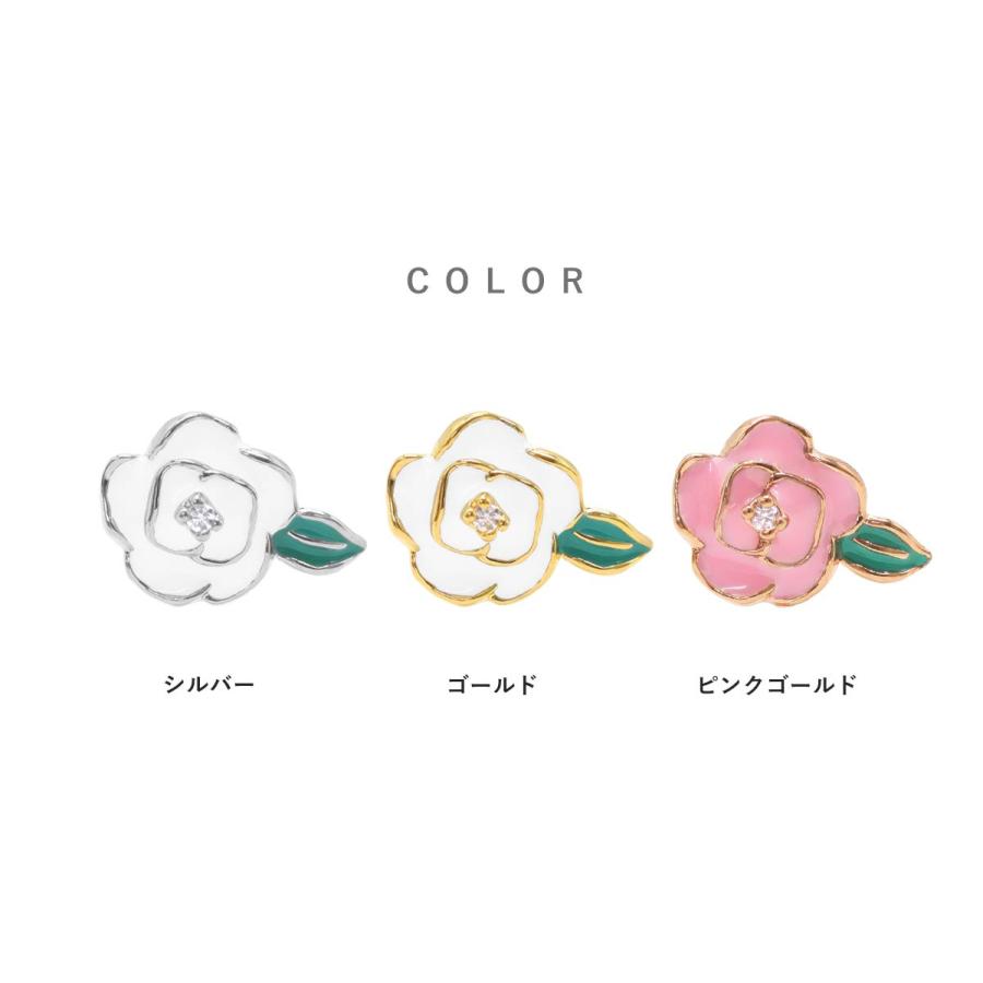 ROQUE（ロキ） ボディピアス 16G カラー ロゼッタ ストレートバーベル