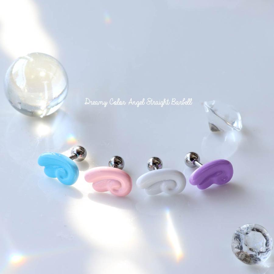 ユニコーンカラー パステル パープル カラー オパール ピアス ユニコーンカラー パステル パープル カラー オパール ピアス