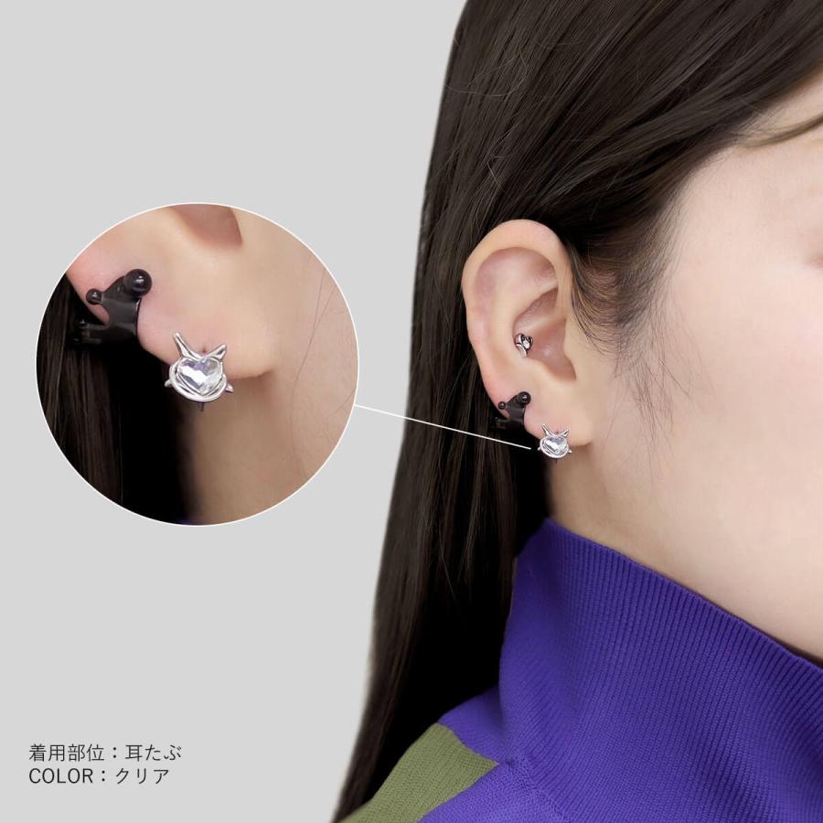 ROQUE（ロキ） ボディピアス 16G スワロフスキー パンク ハート