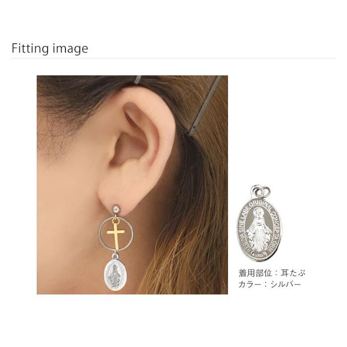 ROQUE（ロキ） ボディピアス 20G 18G 16G 14G マリアメダイ チャーム(1
