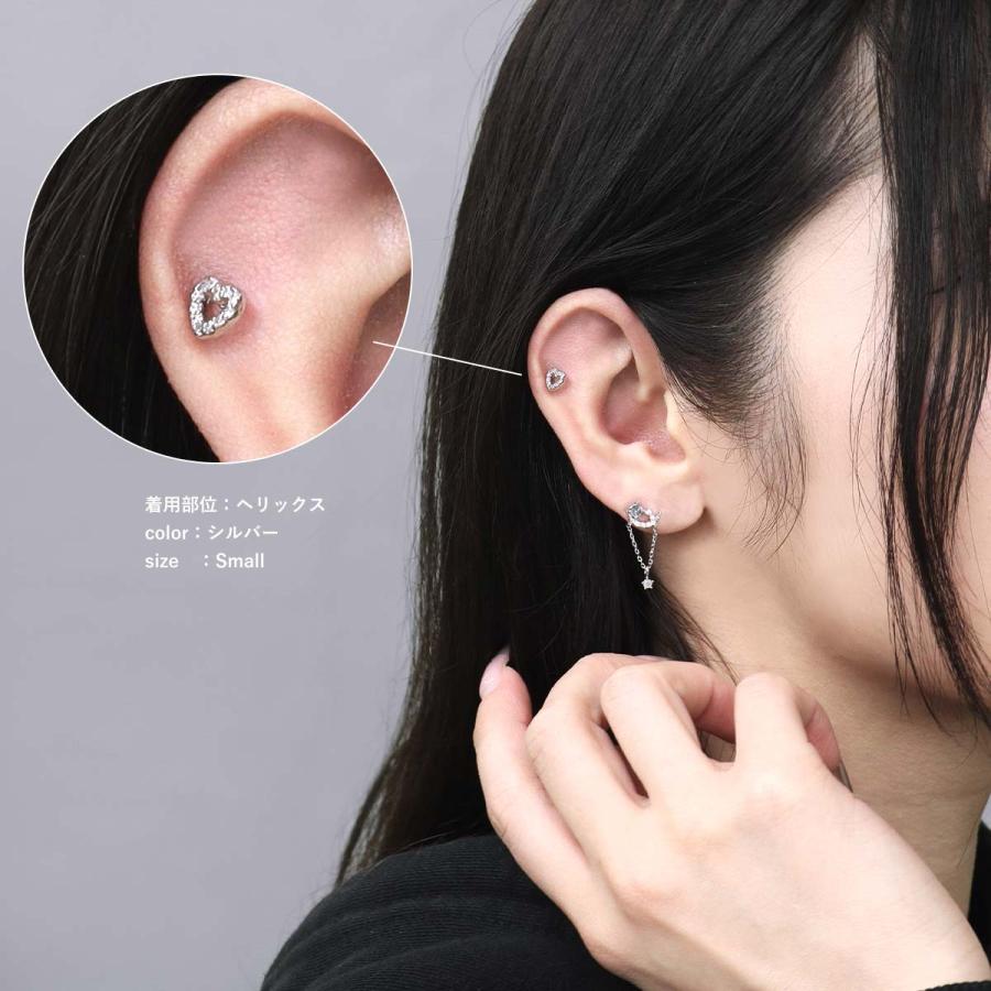 ROQUE（ロキ） ボディピアス ファッションピアス 20G 16G ハート
