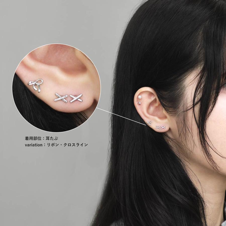 ボディピアス 16G シンプルプチデザイン ストレートバーベル(1個売り)(オマケ革命) | ROQUE | 08