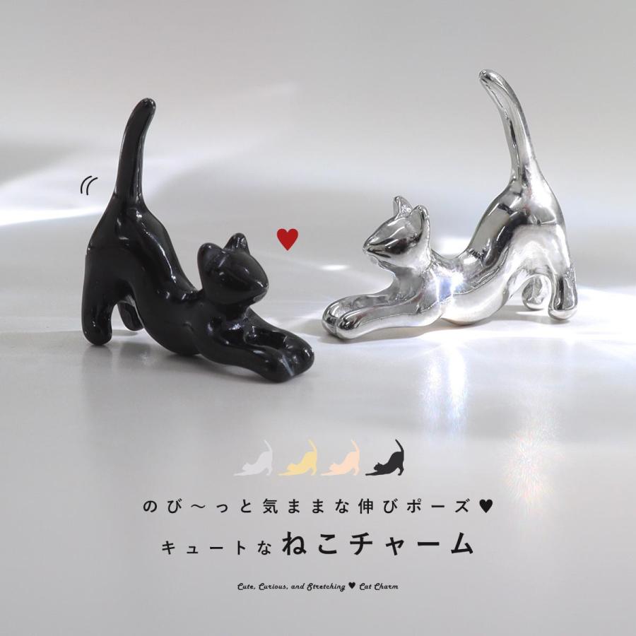 軟骨ピアス カスタマイズ ねこチャーム ボディピアス 18G 16G 14G (1個売り)(オマケ革命) | ROQUE | 08