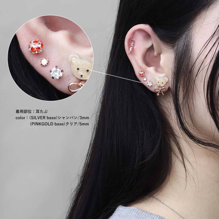 ROQUE ボディピアス ファッションピアス 20G 18G 16G 14G 5本爪