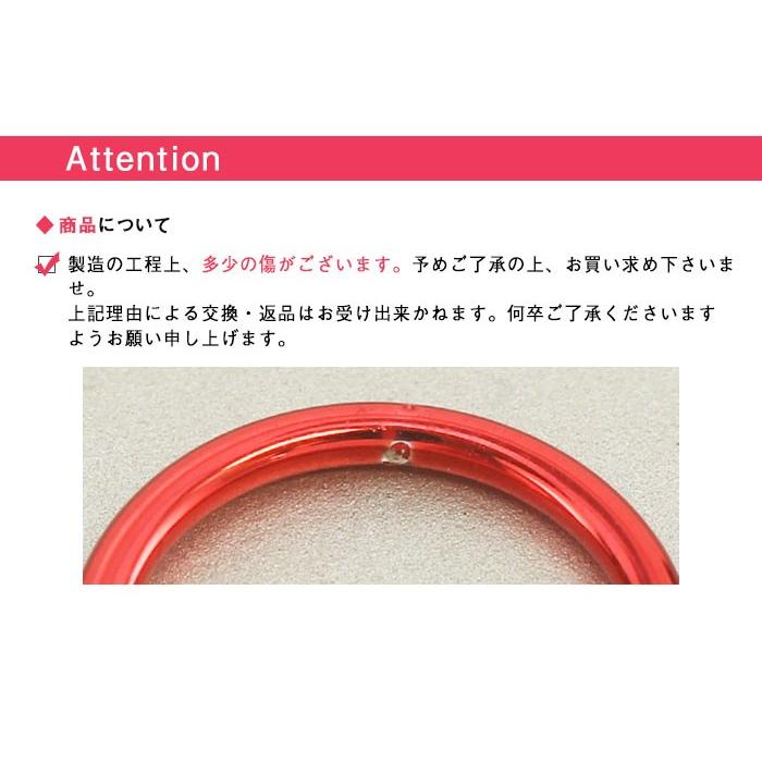 ROQUE（ロキ） ボディピアス 18G 16G 14G PVDコーティングレッド