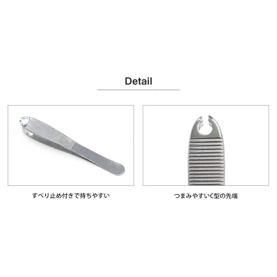 ROQUE（ロキ） ステンレス フォーセップ ボディピアス ツール ピアス