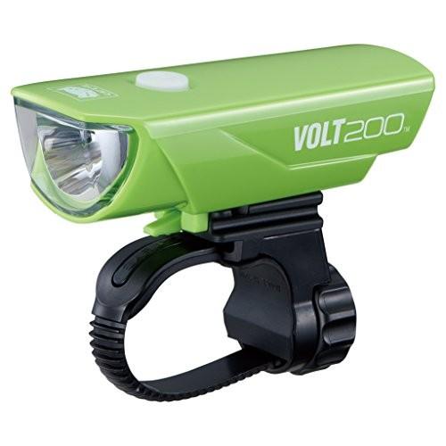 キャットアイ 商品 CAT EYE LEDヘッドライト VOLT200 チープ グリーン USB充電 自転車 HL-EL151RC