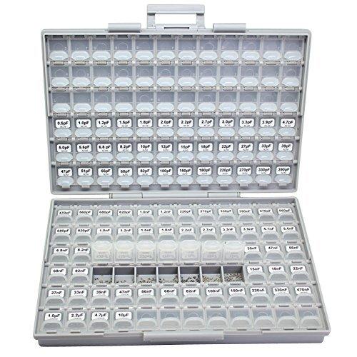 メール便なら送料無料 Aidetek チップコンデンサ セット 1608 Eia0603 0 5pf 10uf 100値 各50個 全5000個 X7r Y5v 新品本物 Lamaimuaythaicamp Com