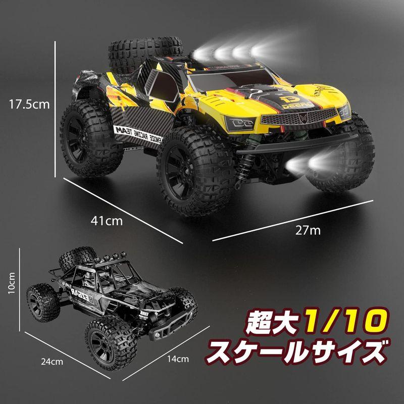 DEERC ラジコンカー 人気 オフロード こども向け 4wd RCカー 1
