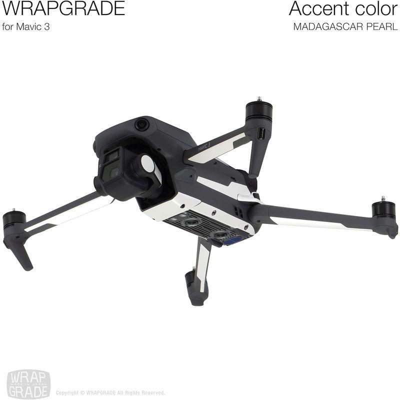 WRAPGRADE for DJI Mavic 3 / Mavic 3 Classic 用 アクセントカラー スキンシール (マダガスカルパ｜rosashop｜04