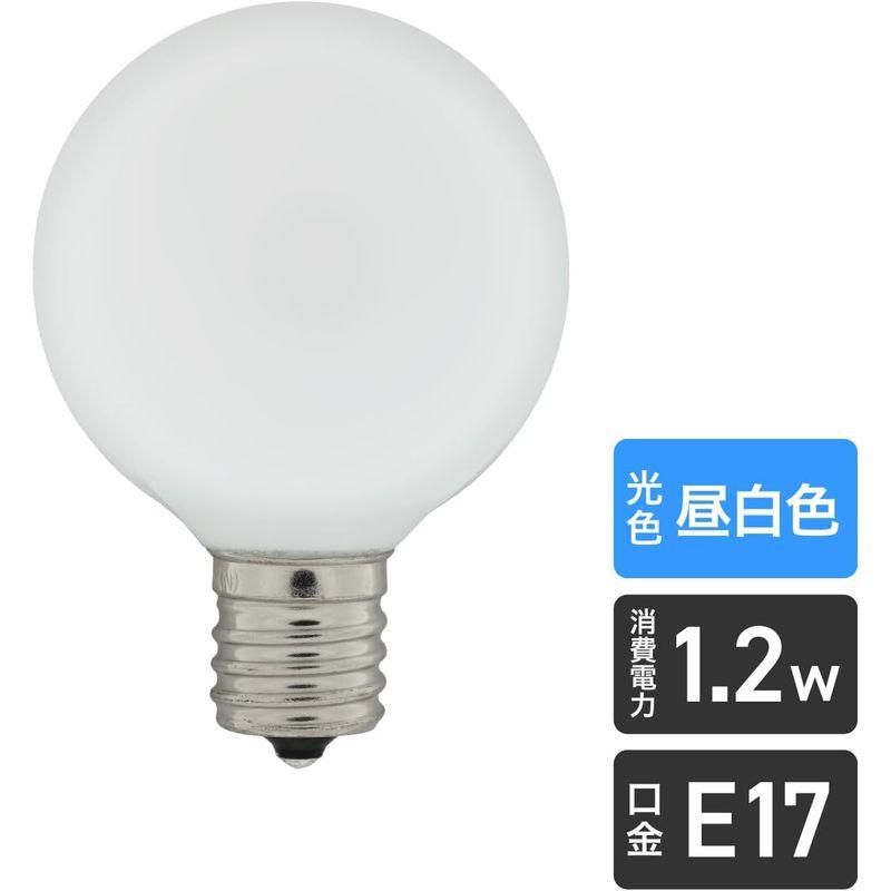 エルパ (ELPA) LED電球G50形 LED電球 照明 E17 1.2W 55lm 昼白色 LDG1N-G-E17-G260｜rosashop｜03