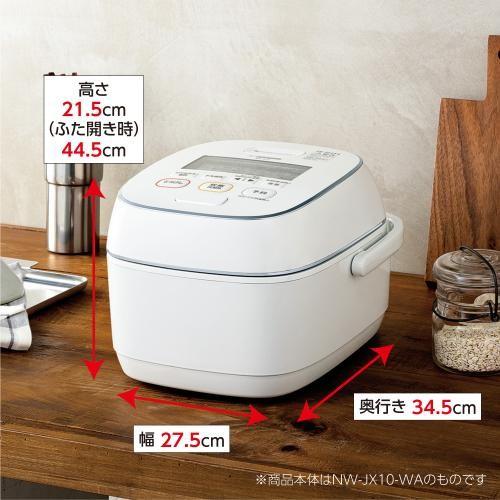 象印 圧力IH炊飯器 極め炊き 豪炎かまど釜 NW-JX10-BA ブラック 象印 圧力IH炊飯器 極め炊き 豪炎かまど釜 NW-JX10-BA ブラック