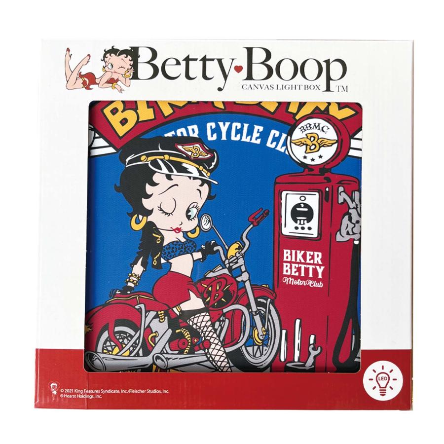 ベティちゃん ウォールアート】Betty Boop LED Canvas Light ベティちゃん ウォールアート】Betty Boop LED Canvas Light