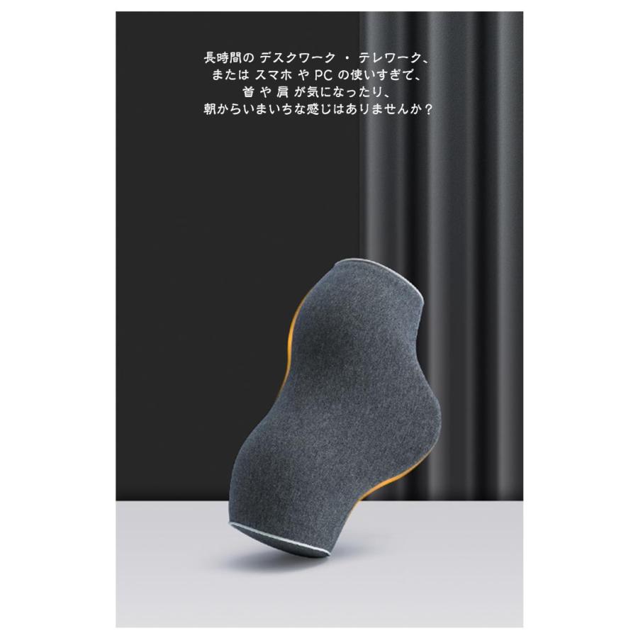 ストレートネック 枕 首枕 首まくら 矯正枕 首 マッサージ 首ストレッチ 器具 ストレッチ枕 ネックマッサージ 頚椎枕 偏頭痛 ストレッチ 牽引 肩｜rose-felice｜13