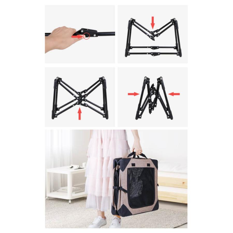 多機能ペットキャリー　折りたたみ式　大型犬用 折り畳み式 多機能 ペットキャリー 多頭 猫 犬 中型犬 小型犬