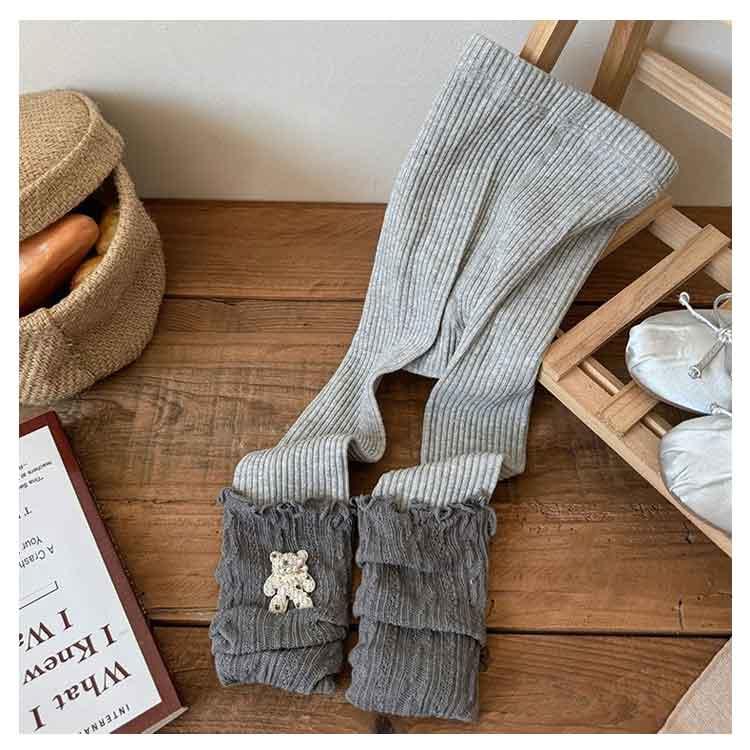 キッズ レギンス パンツ レッグウォーマー付き 子供服 ベビー服 長