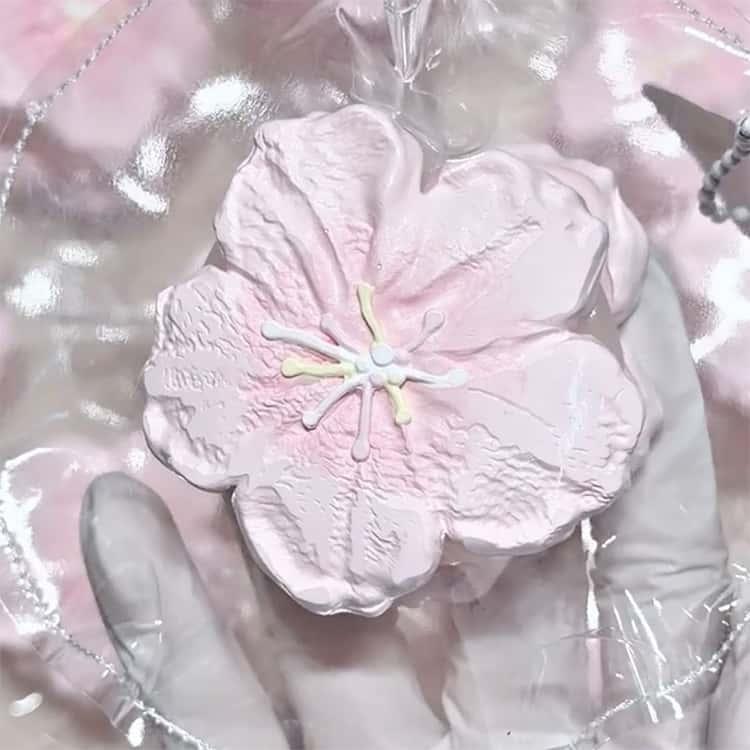 スクイーズ 桜 さくら メロジョイ おもちゃ ピンク 水感スクイーズ
