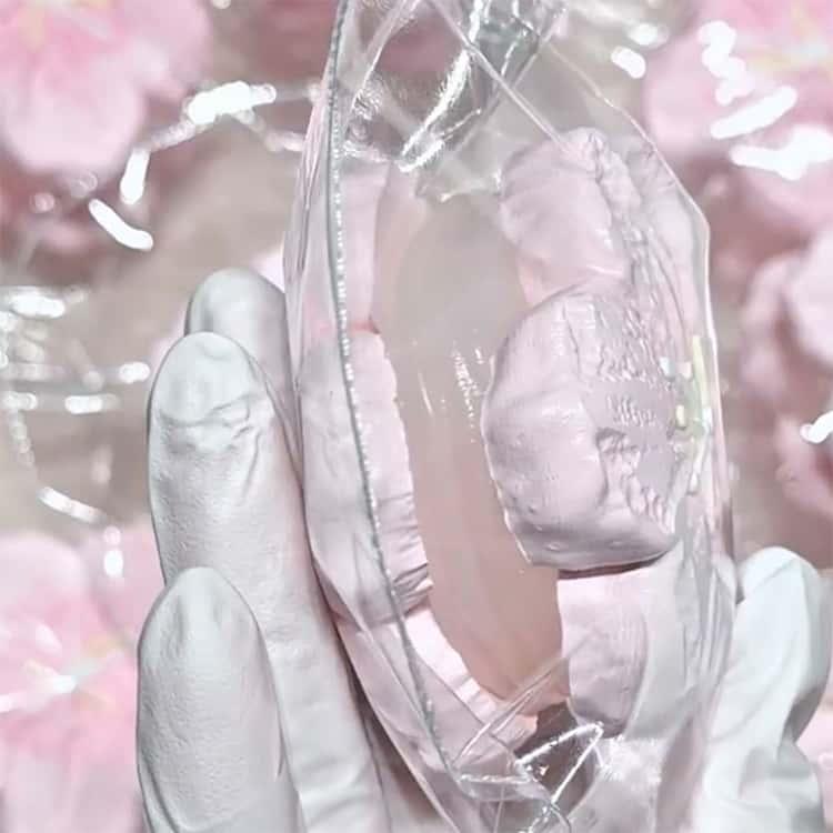 スクイーズ 桜 さくら メロジョイ おもちゃ ピンク 水感スクイーズ