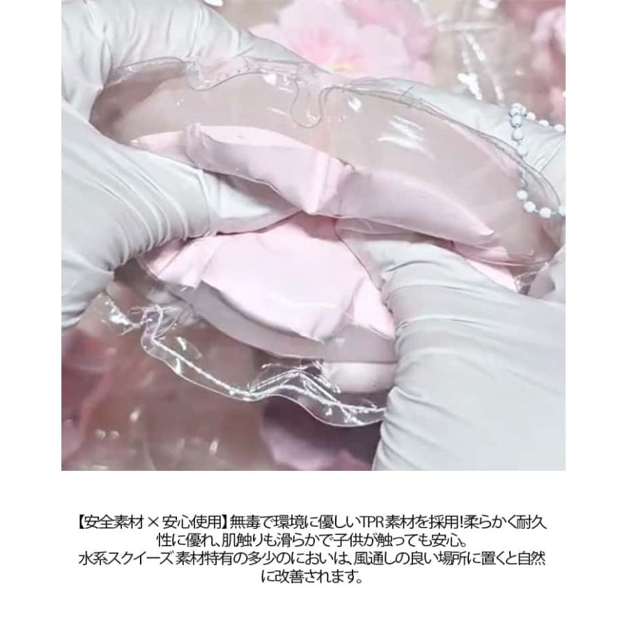 スクイーズ 桜 さくら メロジョイ おもちゃ ピンク 水感スクイーズ