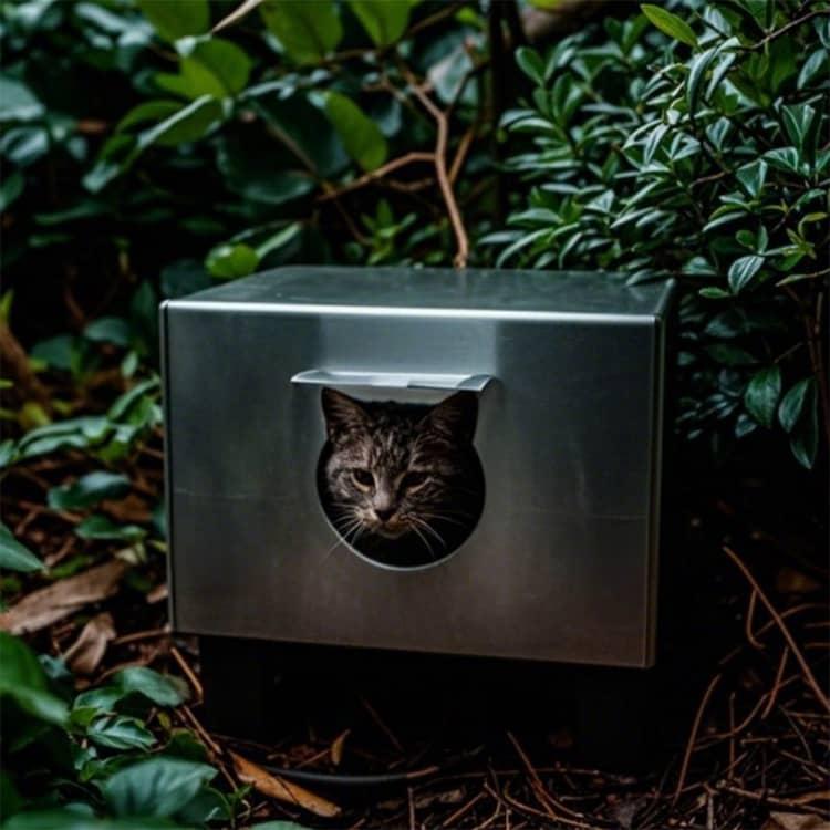 外猫ハウス 発泡スチロール 組立簡単 野良猫 秋冬 ハウス 猫 小屋 屋外