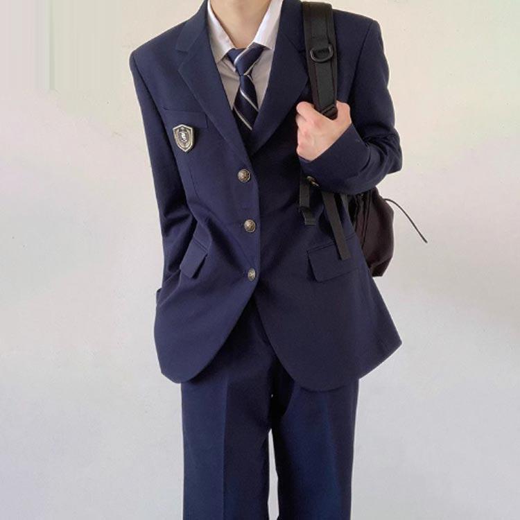ブレザー 制服 学生服 男子高校制服 男子ブレザー 上下セット