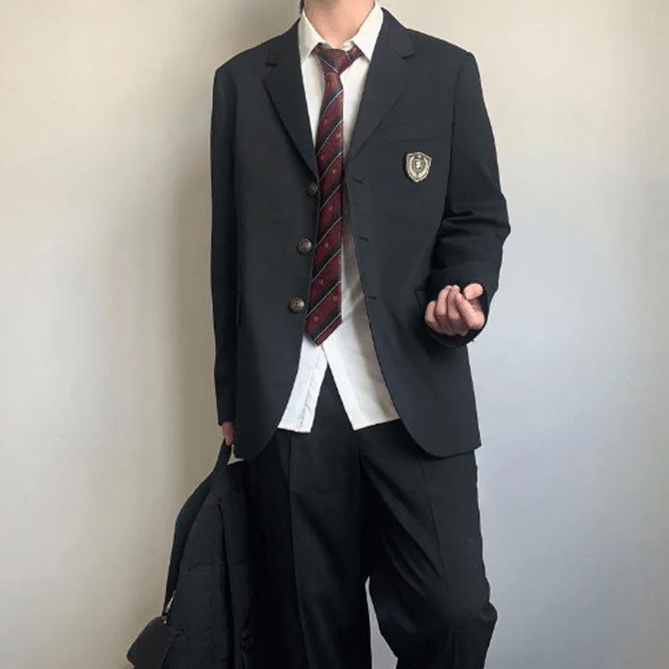 ブレザー 制服 学生服 男子高校制服 男子ブレザー 上下セット