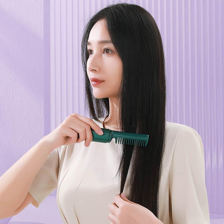 最新版!ヒートブラシ ヘアアイロン ミニ カール ストレート 最新版!ヒートブラシ ヘアアイロン ミニ カール ストレート