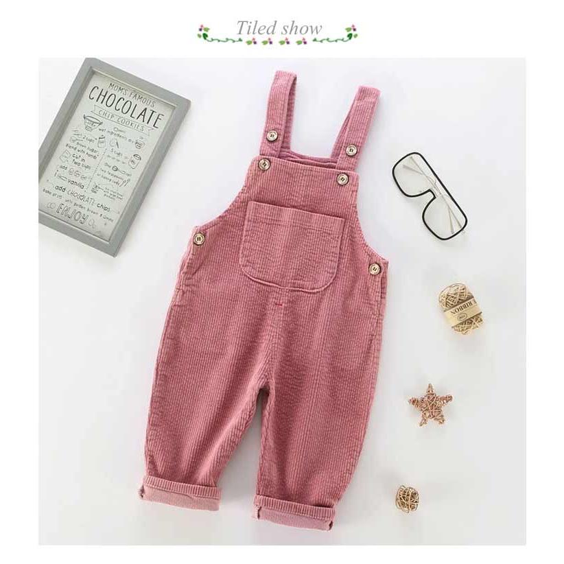 ベビー コーデュロイ サロペット オーバーオール 子供服 パンツ 女の子 